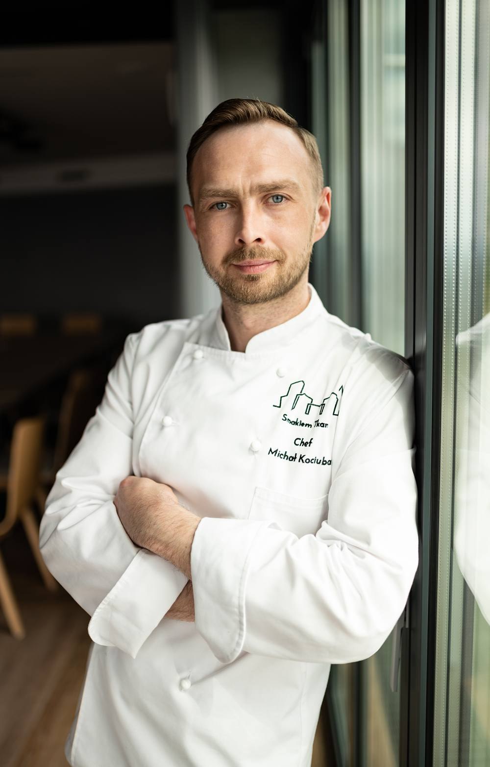 Sesja w restauracji — portret szefa kuchni