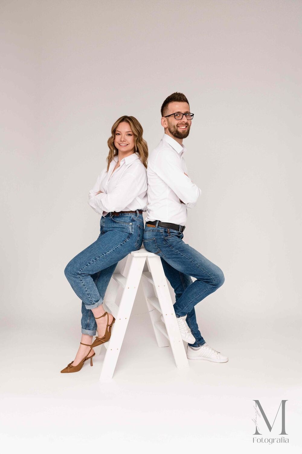 Duet na drabince studyjnej